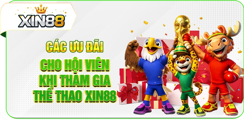 Các ưu đãi cho hội viên khi tham gia thể thao XIN88